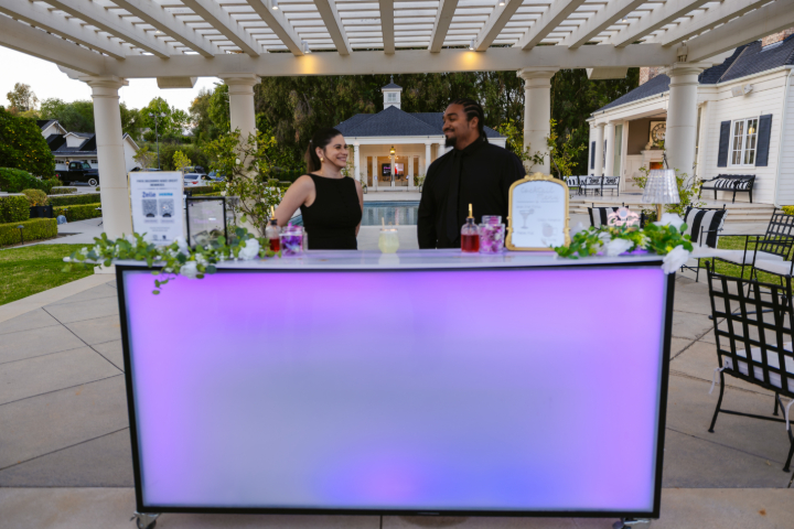 LED bar setup