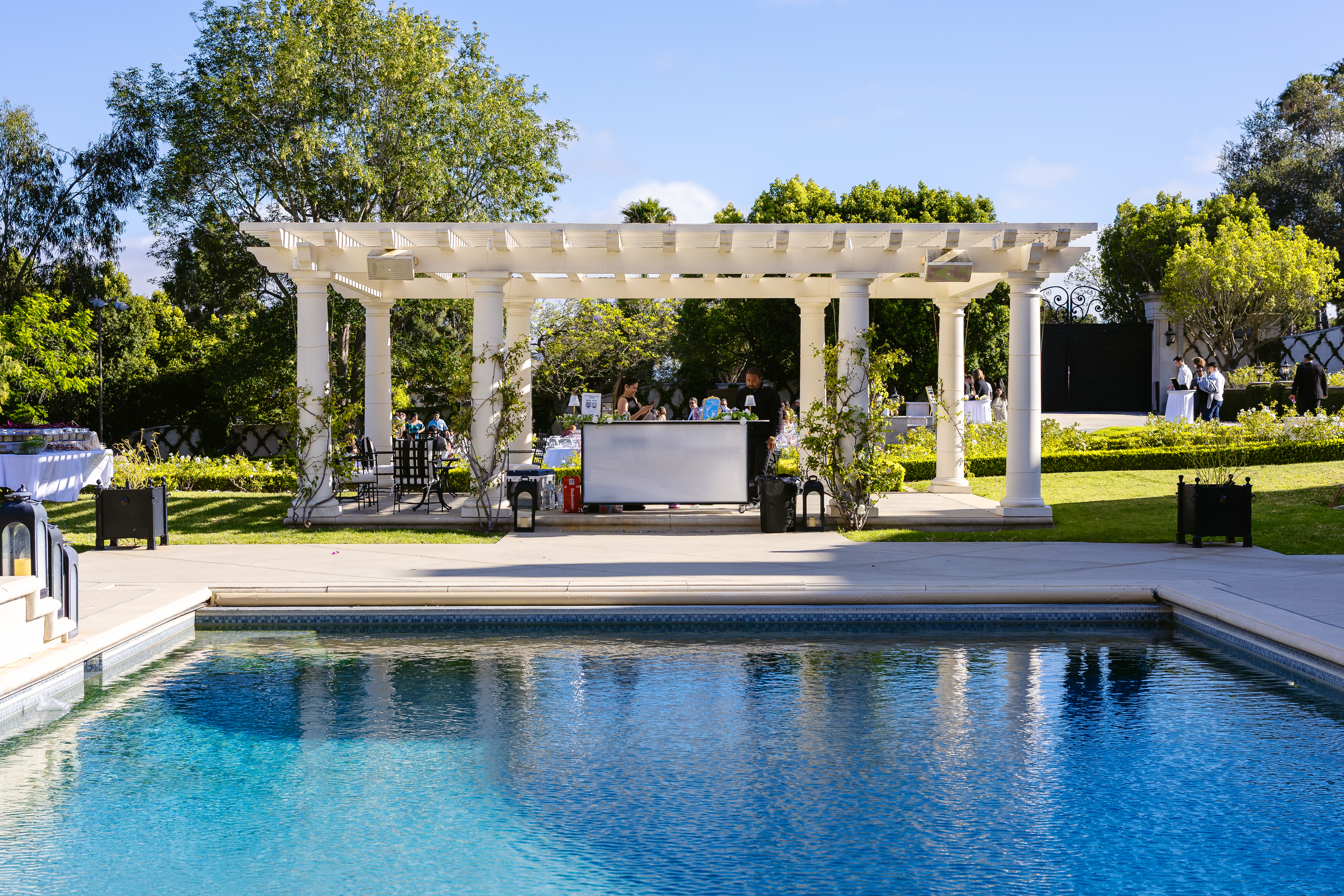 Wedding bar service
